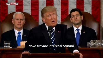 Trump Presidente, richiamo a unità al congresso