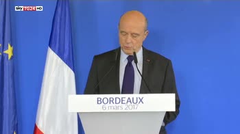Francia, Juppè, non mi candido per la Presidenza