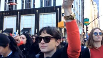 8 marzo, in Usa le donne in piazza contro Trump