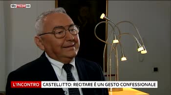 L'incontro di Emilio Carelli  ospite Castellitto