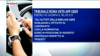 Tribunale Roma blocca servizio app Uber Black