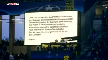 Dortmund, bombe contro il bus del Borussia