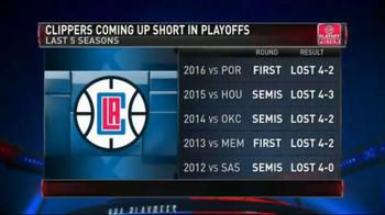 NBA, i deludenti Clippers visti ai playoff negli ultimi anni