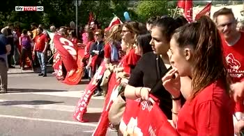 Sciopero Outlet, a Serravalle protesta contro l'apertura