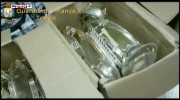 10 tonnellate di falso argento sequestrate a Torino