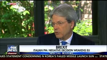 Gentiloni a Fox, dopo Brexit non ci saranno altre uscite