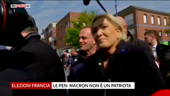Le Pen  Macron non è patriota