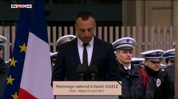 Elezioni Francia, parole del compagno poliziotto ucciso