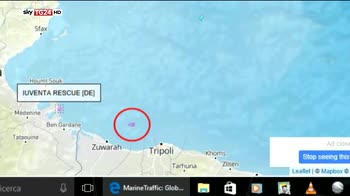 ONG, le coordinate delle navi vicino alla Libia