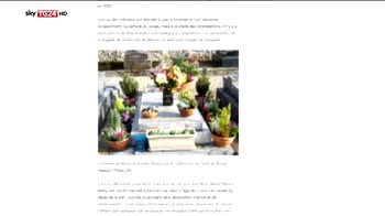 Profanata in Francia la tomba di Romy Schneider