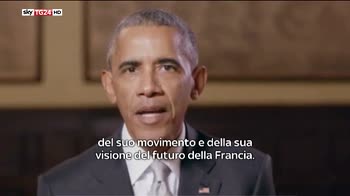 Presidenziali Francia, endorsement di Obama per Macron