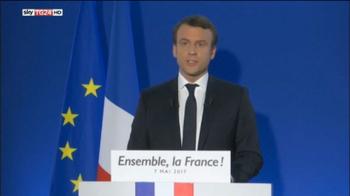 Macron, difenderò l'europa e comunità di destini