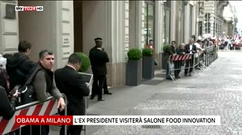 Obama a Milano visiterà Salone Food innovation