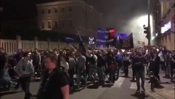 L'Atalanta conquista l'Europa, notte di festa a Bergamo