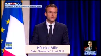 Macron, Parigi è il cuore che batte della Francia