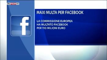 Antitrust UE multa Facebook per 110 milioni