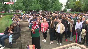 Manchester vigil: 'Terrorism is the purest evil'