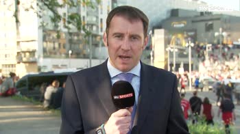 Manchester United fans in confident mood