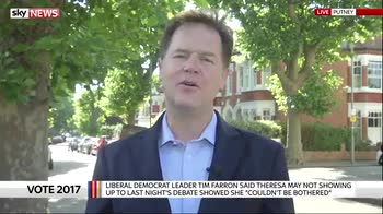 Nick Clegg did not even watch TV debate