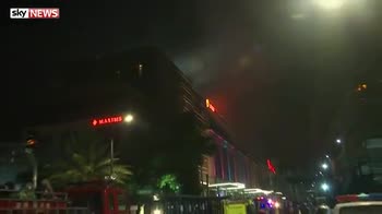 Explosions and gunfire heard in Manilla