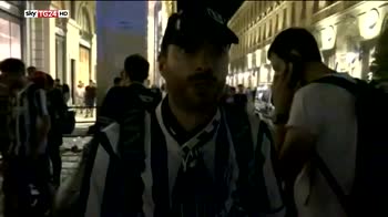 Panico in piazza a Torino, tifosi spaventati