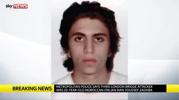 Third London attacker named as Youssef Zaghba
