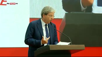 Il premier Gentiloni inaugura la stazione Tav di Afragola