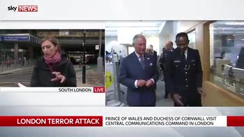 Royal visit for London's emergency services
