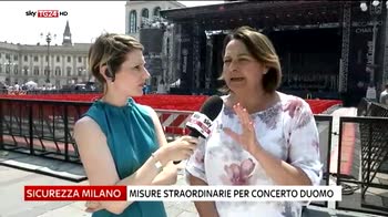 Milano, misure straordinarie per concerto Duomo