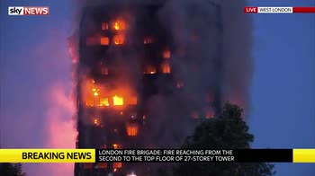 Emergency services called to fire in London