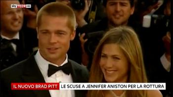 Il nuovo Brad Pitt, chiede scusa alla Aniston