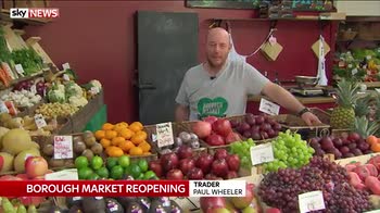 Borough Market opens on a Sunday
