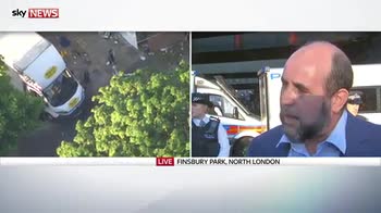 Claims Finsbury Park van driver said 'I've done my bit'