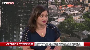 Council chief quits over Grenfell fire