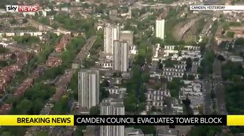 Camden flats evacuated over cladding
