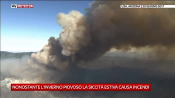 Incendio in Arizona