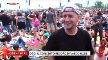 Vasco, oggi il concerto record a Modena