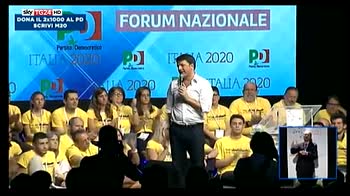 Renzi, fuori dal Pd c'è sconfitta sinistra