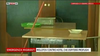 Brescia, molotov contro hotel che ospiterà migranti