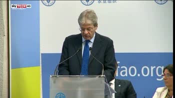 Migranti, Gentiloni, Italia chiede condivisione Ue