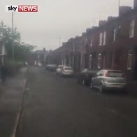 Vehicles wrecked by stolen truck in Oldham