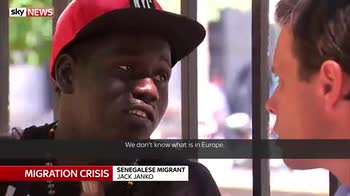 Migrants' plight as they arrive in Europe