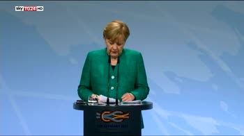 G20, Merkel non ottimista su rientro Usa in accordo clima
