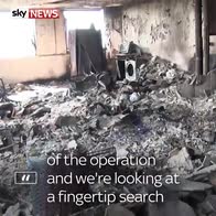 Inside Grenfell Tower police search