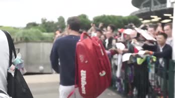 Federer arriva a Wimbledon: LIVE su Sky Sport dopo Murray