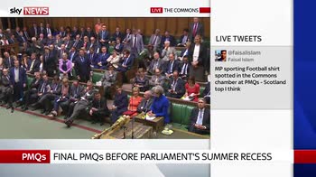 In full: PMQs  economy  and Tory bickering