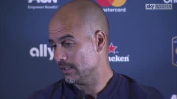 Pep happy with strikers