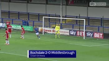 Pre-season: Rochdale 2-0 Middlesbrough