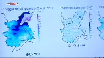 Siccità, in Piemonte meno piogge nel 2017