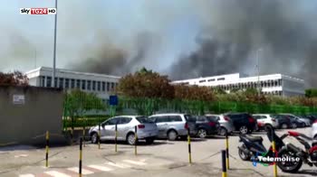Incendio Termoli, evacuato per ore stabilimento Fiat